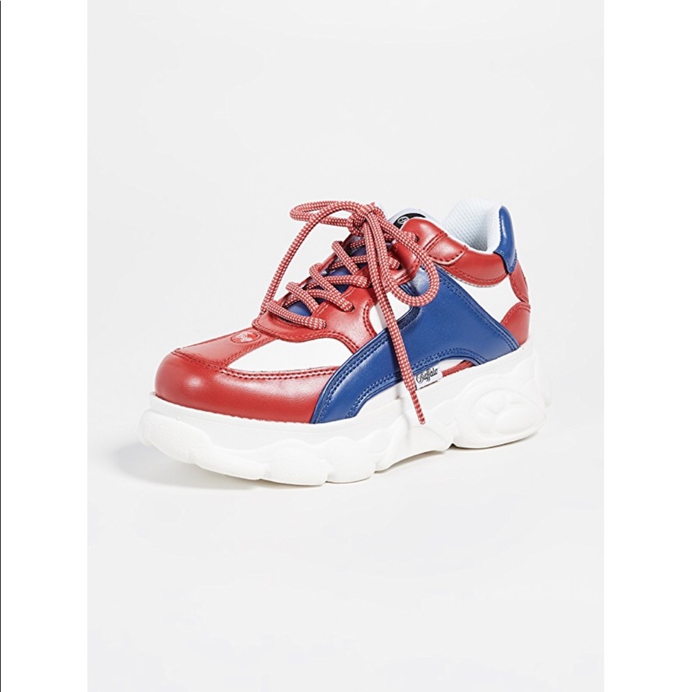 Buffalo Red White Blue Sneakers